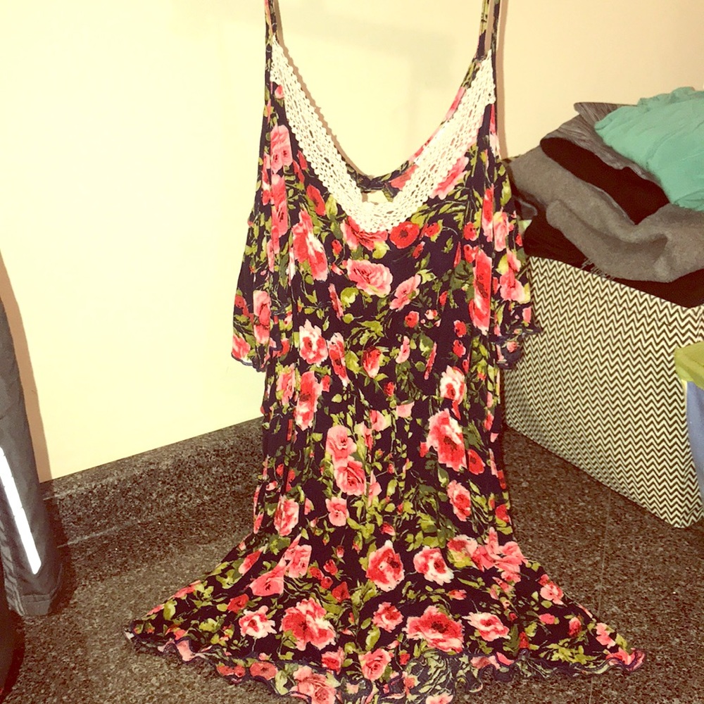 Cute floral romper